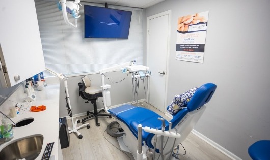 Dental exam room